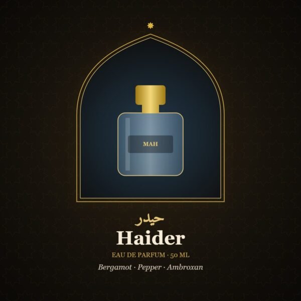 Haider men perfume by Musk Al Hijaz 50ml