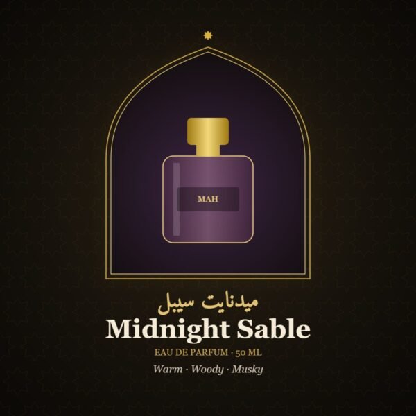 Midnight Sable perfume by Musk Al Hijaz 50ml
